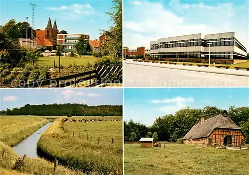 Beverstedt Kirche Schule Weide Bauernhaus Beverstedt