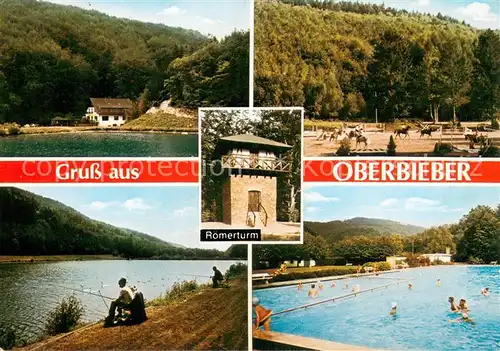 Oberbieber Hotel am See Reitplatz Angelsee Schwimmbad Roemerturm Oberbieber