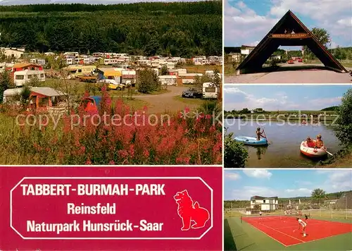 Reinsfeld_Hunsrueck Tabbert Burmah Park Badesee Tennisplatz Reinsfeld Hunsrueck