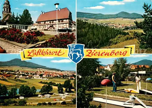 Zierenberg Marktplatz Panorama Camping Minigolf Zierenberg