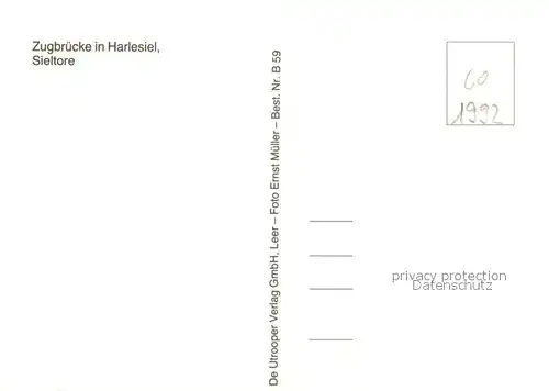 Harlesiel Zugbruecke Harlesiel