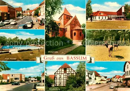 Bassum Sulingerstr Freibad Stiftskirche Sportschule Wildgehege Alte Poststr Freudenburg Bahnhofstr Bassum