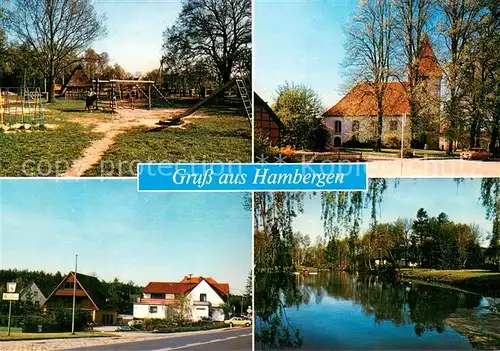 Hambergen Spielplatz Kirche Strasse Weiher Hambergen