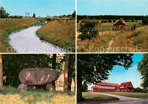 Meckelstedt Fluss Huette Stein Gutshaus Meckelstedt