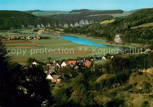 Reileifzen Weserpartie Panorama Reileifzen