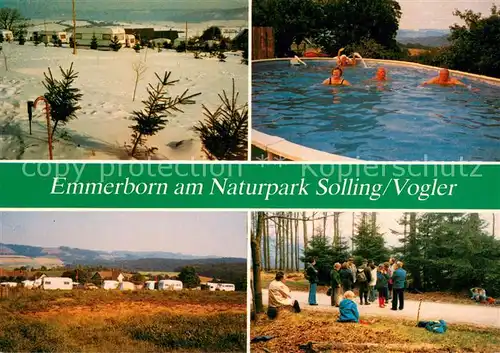 Emmerborn Wohnpark Brockenblick Campingplatz Pool Waldpartie Emmerborn