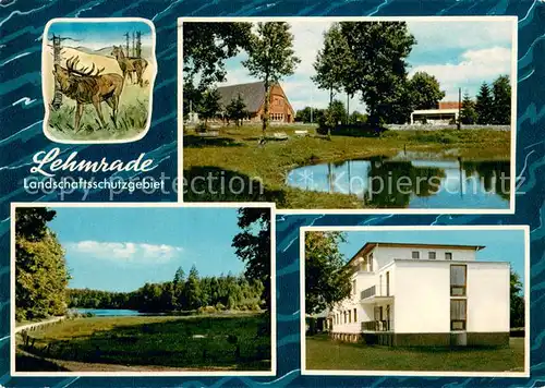 Lehmrade Gutshaus Weiher Panorama Wohnhaus Lehmrade