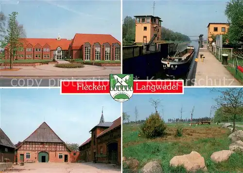 Langwedel Schloss Schleuse Bauernhof Park Langwedel