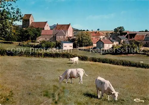 Preporche Le village vu des paturages Preporche