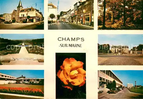 Champs sur Marne Divers aspects de la ville Champs sur Marne