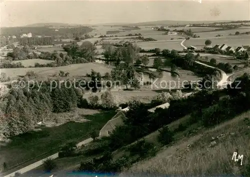 Mailly le Chateau Vue aerienne Mailly le Chateau