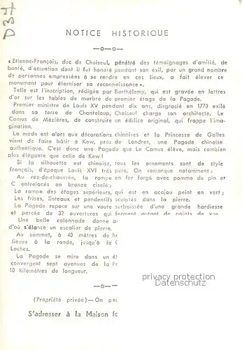 Chanteloup Pagode de Chanteloup 