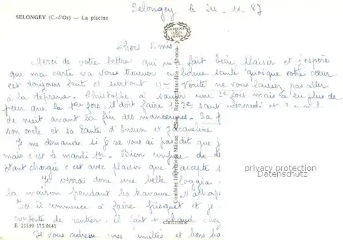 Selongey La piscine Selongey