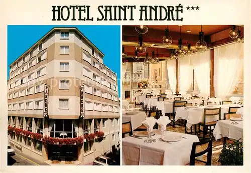 Lourdes_Hautes_Pyrenees Hotel Saint Andre Restaurant Lourdes_Hautes_Pyrenees