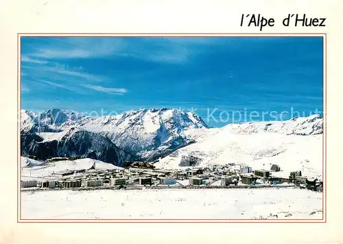 Alpe_d_Huez_Isere Vue generale de la station Alpe_d_Huez_Isere