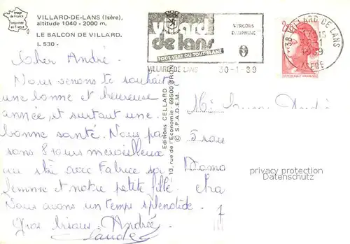 Villard de Lans Le Balcon de Villard Vue aerienne Villard de Lans