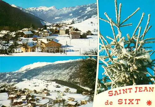 Saint Jean de Sixt Vue partielle Saint Jean de Sixt
