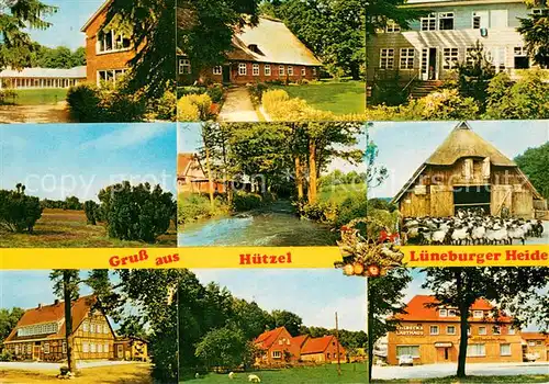 Huetzel Gasthaus Pension Grunwald Teilansichten Huetzel