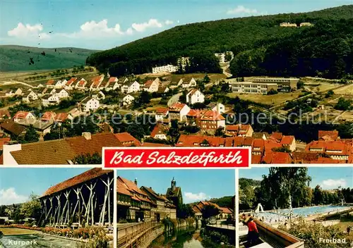 Bad_Salzdetfurth Fliegeraufnahme Kurpark Fluss Freibad Bad_Salzdetfurth