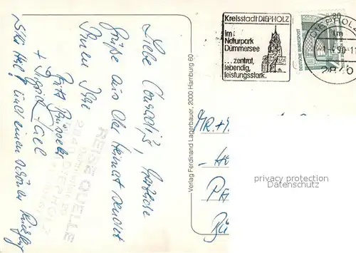 Diepholz Fachwerkhaus Rathaus Willenberg St Nicolai Kirche Diepholz