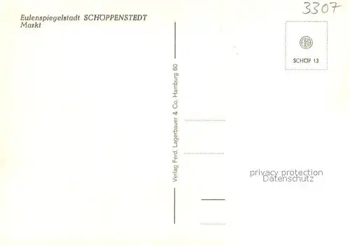 Schoeppenstedt Markt Kirchturm Schoeppenstedt