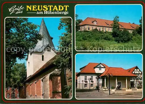 Neustadt_Ruebenberge Kirche Gefangenenhaus Ortsmotiv Neustadt_Ruebenberge