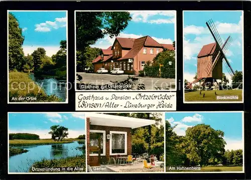 Winsen_Aller oertzepartie Gasthaus zur oertzebruecke Bockmuehle oertzemuendung Garten Am Hahnenberg Winsen_Aller