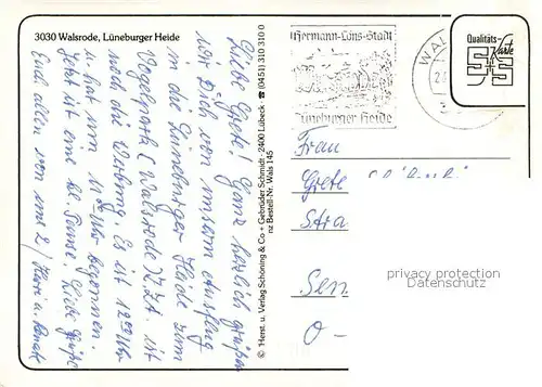 Walsrode_Lueneburger_Heide Vogelpark Wasserspiele Ev Kirche Dorfstrasse Kuranstalt Heidelandschaft Heidemuseum Walsrode_Lueneburger_Heide