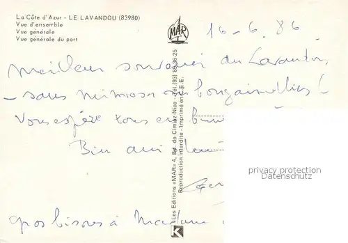 Le_Lavandou Vue densemble Vue generale Vue le port Le_Lavandou