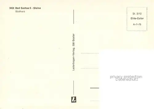 Steina_Suedharz Panorama Fliegeraufnahme Ortsansicht Kirche Steina Suedharz