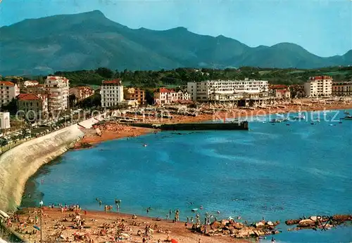Saint Jean de Luz La Plage et la Rhune Saint Jean de Luz