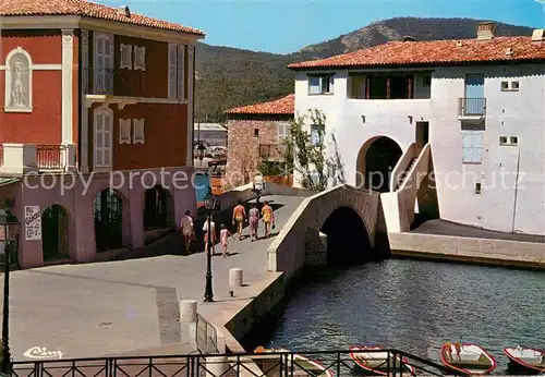 Port_Grimaud Cite lacustre realisee par la Societe Etige suivant un projet de Francois Spoerry Port Grimaud