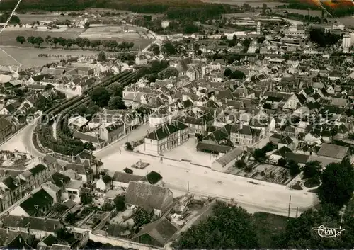 Bray sur Seine Vue generale aerienne Bray sur Seine