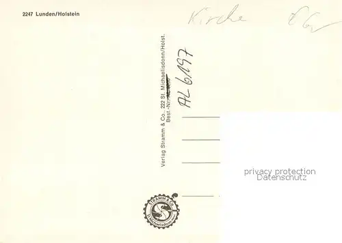 Lunden_Holstein Strand Kirche Bauernhof Panorama Lunden_Holstein