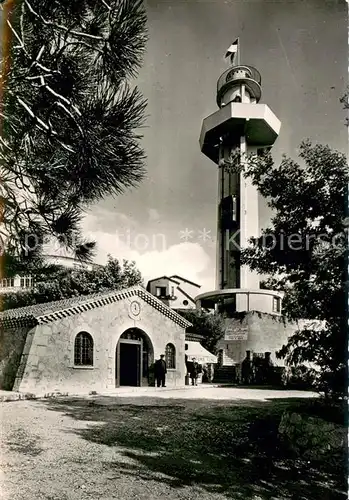Cannes_Alpes Maritimes Gare superieure du funiculaire de l Observatoire Cannes Alpes Maritimes