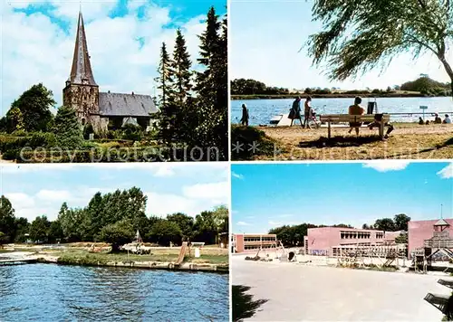 Soerup Kirche Seepartie Badesee Schule Soerup