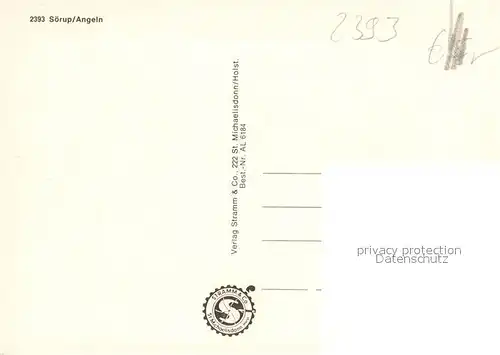 Soerup Kirche Seepartie Badesee Schule Soerup