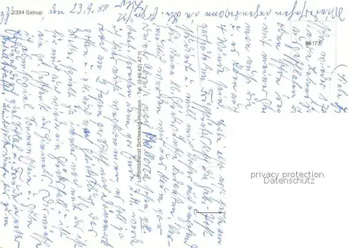 Satrup Apotheke Kirche Freibad Dorfstrasse Satrup