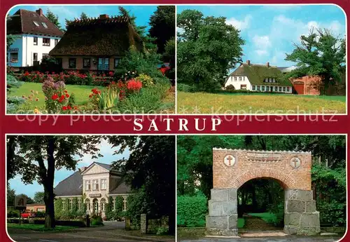 Satrup Teilansichten Apotheke Steinernes Tor Satrup