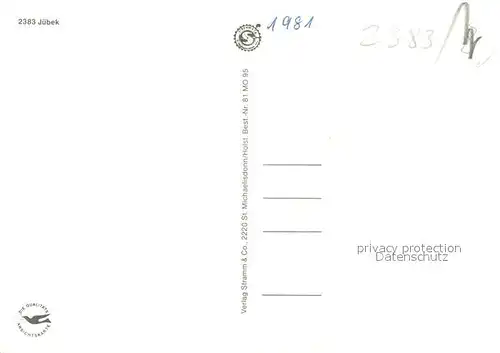 Juebek Ortsansichten Seepartie Juebek