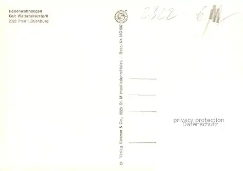 Luetjenburg_Holstein Ferienwohnungen Gut Waterneverstorff Luetjenburg_Holstein