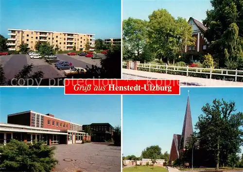 Ulzburg_Henstedt Wohnhaus Schule Kirche Ulzburg_Henstedt