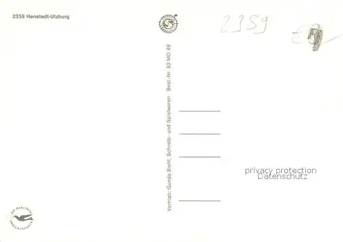 Ulzburg_Henstedt Wohnhaus Schule Kirche Ulzburg_Henstedt