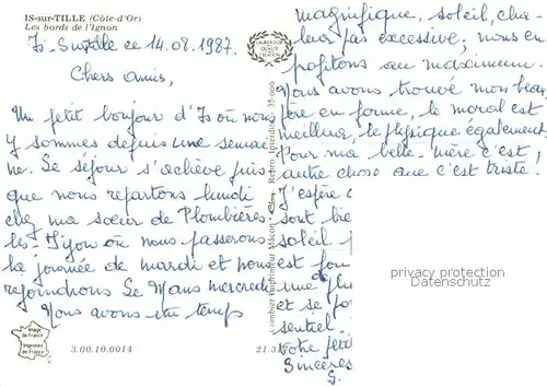 Is sur Tille Les bords de l Ignon Is sur Tille