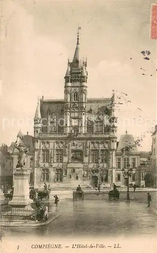 Compiegne_Oise Hotel de Ville Compiegne Oise