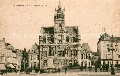 Compiegne_Oise Hotel de Ville Compiegne Oise