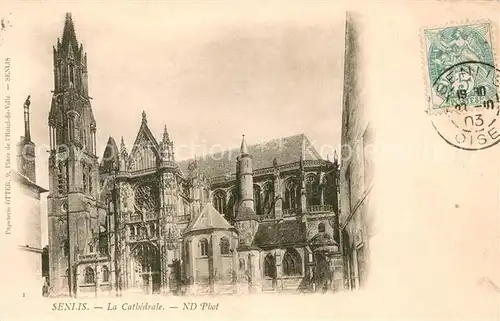 Senlis_Oise La Cathedrale Senlis Oise