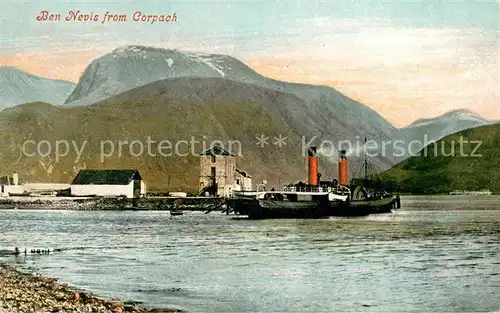 Corpach Ben Nevis from Corpach 