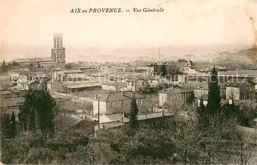 Aix en Provence Vue generale Aix en Provence