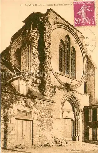 Senlis_Oise Eglise St Frambourg Senlis Oise